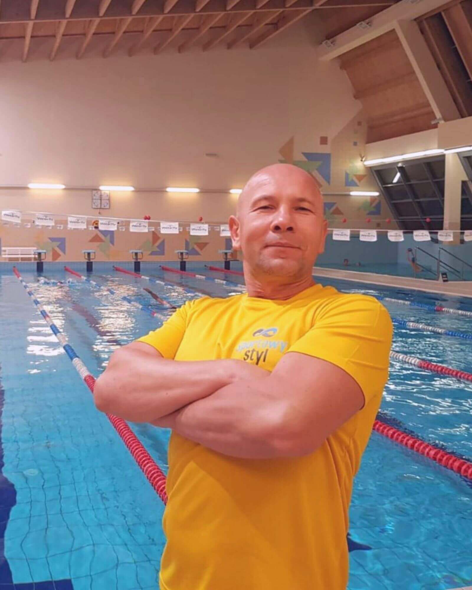 Nauka plywania - instruktorzy Sportowy Styl - Grzesiek